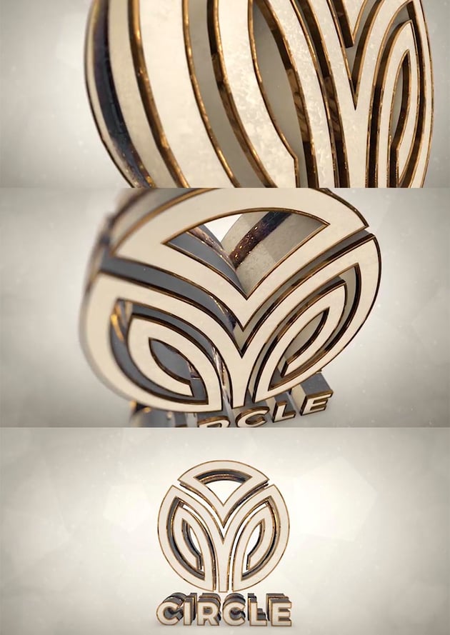 Gold Luxury And Epic Logo Reveal